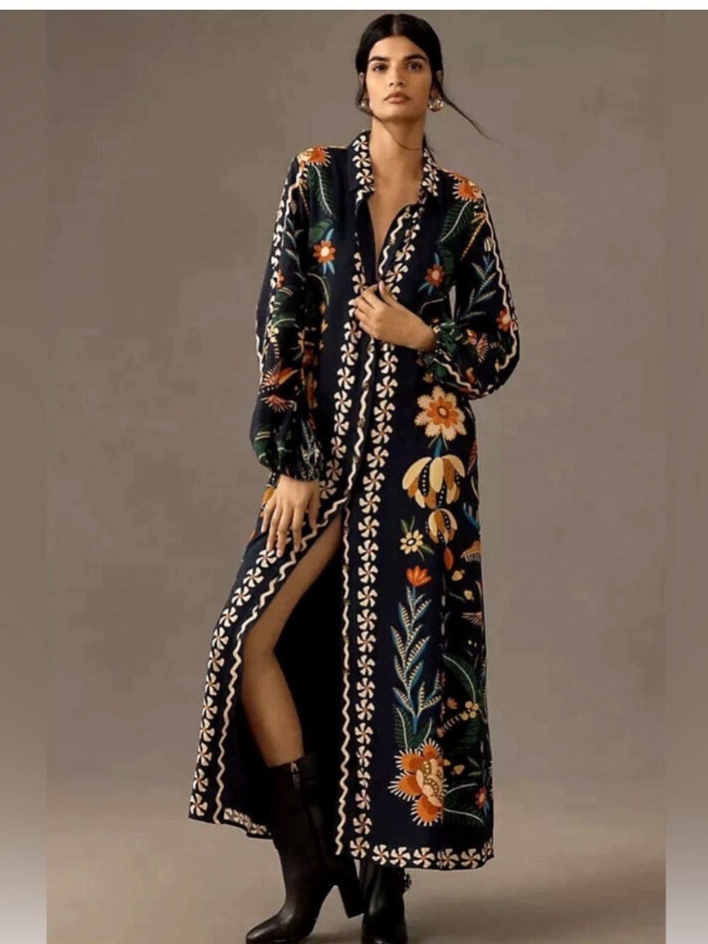 FARM Maxi Dress - Picture 1 of 7